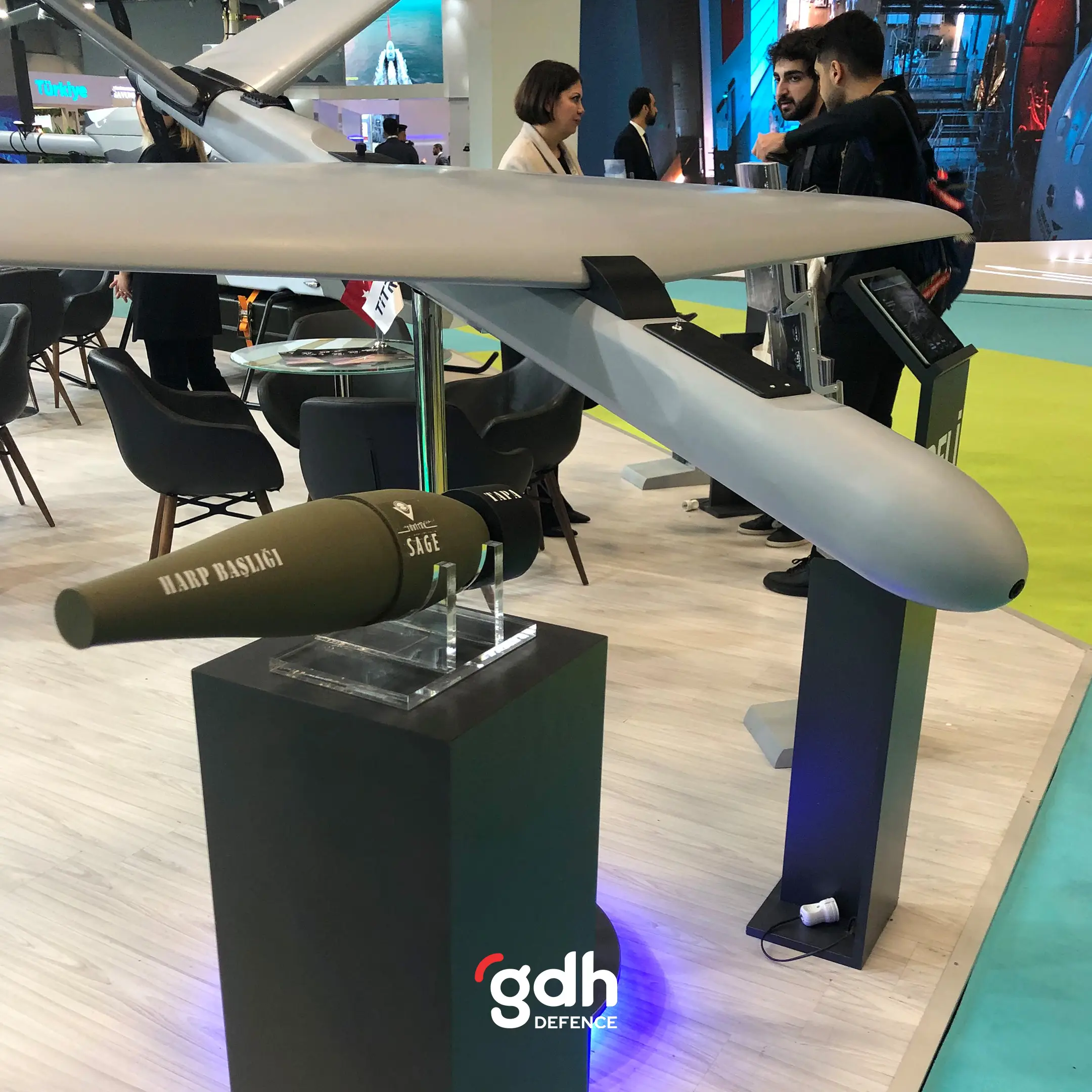 Deli kamikaze İHA SAHA EXPO'da ilk kez sergileniyor